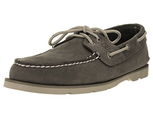 Leeward Grey Boat Shoe 8.5 Men 