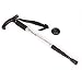 Produktbild Alpenstock - HALIN 6061 Aluminiumlegierung verstellbare Teleskop Wandern Gehstock Trekking Pole T Form Griff Alpenstock 4teilig Anti-Schock Anti-Rutsch Ultraleicht Silber