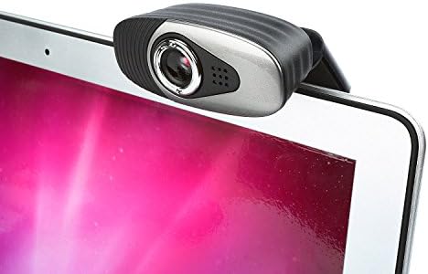 Desktop Webcam, DouLukit 12M Pixels 480P Auto Focus HD Webcam Desktop Camera Laptop Web Cam with Sound Absorption Microphone for Windows 2000 / XP / win7 / win8 / Vista 32bit，Android TV (Gray)