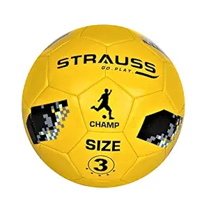 Strauss Champ Football, Size 3, (for Kids)