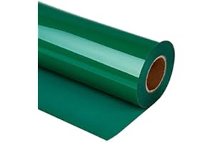 HIKENRI Vinilo textil - 30,5 x 300 cm vinilo para Cricut Maker, Silhouette Cameo, vinilo textil termoadhesivo para ropa, gorras, pantalones, otros tejidos