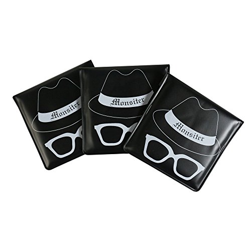 Monsiter ceniceros de Bolsillo Bolsa de cenicero de Bolsillo 3 Piezas Compacto Exquisito Conveniente