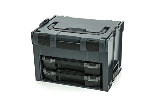 Bosch Sortimo LS-Boxx 306 anthrazit mit 2 x i-Boxx 72 H3 + I3