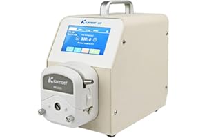 K KAMOER Kamoer Nuova pompa peristaltica WiFi UIP intelligente ad alto flusso Pompa dosatrice a motore passo (3 rotori, 1-1520ml/min, 110V-220V AC, supporto interruttore a pedale)