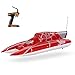 Produktbild Goolsky VANTEX Superyacht 1200BP (rote Spinne) 60km / h Hochgeschwindigkeits-elektrisches Fiberglas RC Boot mit FS-GT2 Übermittler