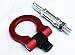 Produktbild Haken Längslenker (Tow Hook) rot Design BMW Serie 3 E21 E30 E36 E46 E90 E91 E92 E93 F30 F31 F34 F80 M3 330i 330d 325d 325i M Power 320d 316d 325tds xDrive Luxe Touring Sport Lounge