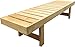 Produktbild Well Solutions Luxus Sauna Ruhebank Saunaliege Holzbank 181cm lang aus Espe aus dem Hause Well Solutions