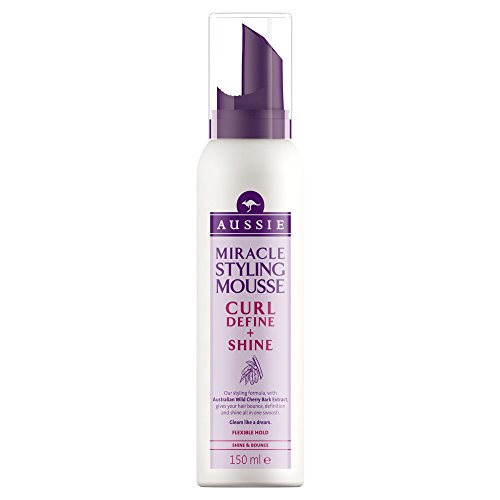 Aussie Miracle Styling Mousse Curl Define + Shine 150 ml - Pack of 6