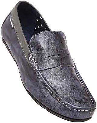 Lee Cooper Mens Leather Slipon Loafers
