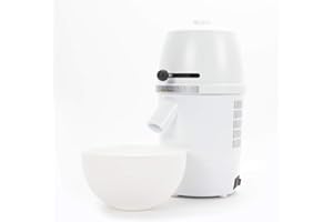 ‎HAWOS hawos Novum (Farbe: Weiß) - Elektrische Getreidemühle mit 360W Leistung in Formschönem Makrolon Kunsstoffgehäuse der Firma hawos Kornmühlen GmbH