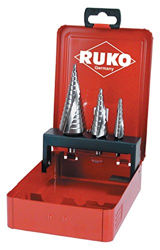 Ruko Stufenbohrersatz HSS SP in Stahlblechkassette, 101026
