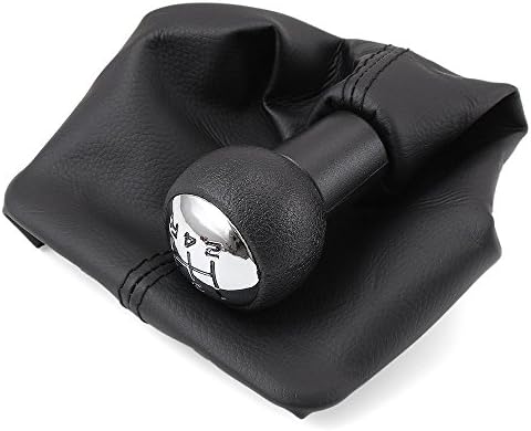 Gear Shift Knob Cover 5 Speed Heavy Type Manual Gear Knob Leather Boot Complete