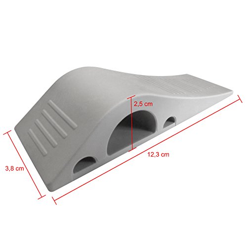 Hillvik Türstopper / Türkeile, 2 Stück, für alle Türen und Fußböden geeignet, Topqualität aus umweltfreundlichem Gummi, 100% Geld-zurück-Garantie - 2