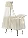 Italbaby Marina Romantica Small Cradle, Beige/Natural