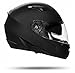 Produktbild ATO-Moto 700 Toronto Schwarz matt XXL 62cm Integralhelm mit Doppelvisier System und der neusten Sicherheitsnorm ECE 2205