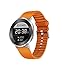 Price comparison product image Huawei Fit Smart Fitness Watch Heart Rate and Sleep Monitor Waterproof Activity Tracker, Orange Sport Band, Small (US Warranty)