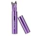 ACEVIVI 5 pcs Romantic Purple High Quality Eye Makeup Brush Face Brush with Shinning Purple Cylinder Case