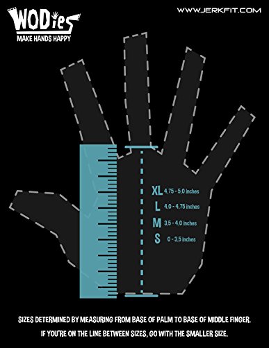 JerkFit WODies 2 in 1 Handgelenkbandage und Handflächenschutz - 7