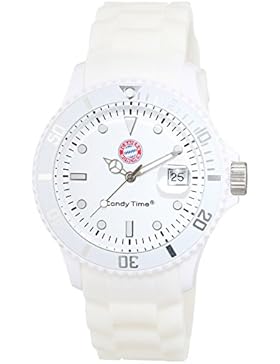 MADISON NEW YORK Unisex-Armbanduhr Candy Time for FC Bayern München Analog Quarz Silikon U4167/1FCB
