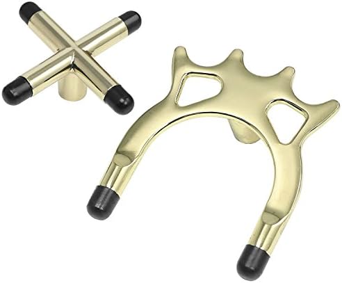 Qhdz Snooker/Pool Cue Bridge Cross Metal Set