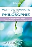 Petit dictionnaire de la philosophie