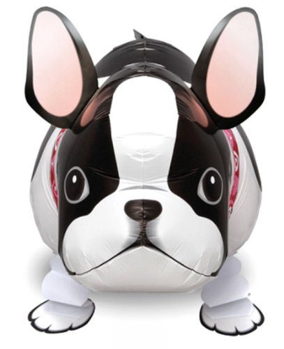1 Stück AirWalker ‚French Bulldog – Französische Bulldogge‘ – Folienballon, ohne LOLLIPOP®-Gasfüllung - 2