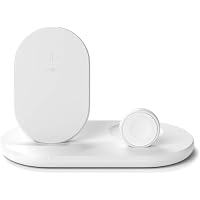 Belkin - Cargador inalámbrico 3 en 1, estación de carga de 7.5 W para  iPhone, Apple Watch y AirPods, base de carga para iPhone, soporte de carga  para Apple Watch, negro : Belkin: Amazon.es: Electrónica