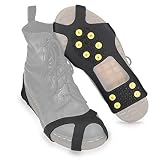 crampones para botas snowboard Calidad: Los crampones han sido fabricados de caucho suave y resistente al desgaste. ¡Resistirán toda clase de climas!