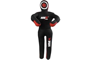 NASX Sports Grappling Canvas Dummy Jujutsu MMA Wrestling Judo Karate Boxing 4FT 5FT 6FT Unfilled