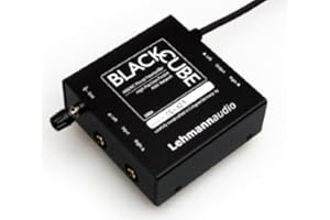 LEHMANNAUDIO Lehmann Audio Black Cube Phonovorverstärker (MM/MC, 113 x 108 x 45 mm), Schwarz
