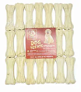 ADB Creations Rawhide Chew Bones for Dogs 3 inch Pack of 500g