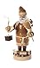 Produktbild Räuchermann Weihnachtsmann, natur von DREGENO SEIFFEN 24,5cm – Original erzgebirgische Handarbeit, stimmungsvolle Weihnachts-Dekoration