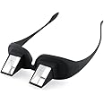 SAMP Lazy Glasses Bed Prism Glasses Lazy Spectacles Horizontal Glasses High Definition Glasses Prism Periscope Lie Down Eyeglasses for Reading and Watch TV in Bed Unisex(Black,Pack of 1)