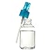 Drillpro Colorful Refillable Essential Oil Perfume Bottles Empty Plastic Perfume Atomizer Spray Bottle Shampoo Container 50 ML For Travel Handbag Blue