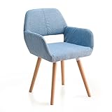 sessel buche massiv Kissen Material: Baumwollleinen, weich und bequem, leicht zu reinigen.