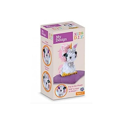MGM Grand ORB FACTORY - Orb77389 - Loisirs Créatifs - DIY - Personnage 3D Licorne À Décorer - Pluschraft