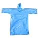 Generic Unisex Disposable Rain Poncho Raincoat Cover Camping Hiking Outdoor Blue RS.325.00