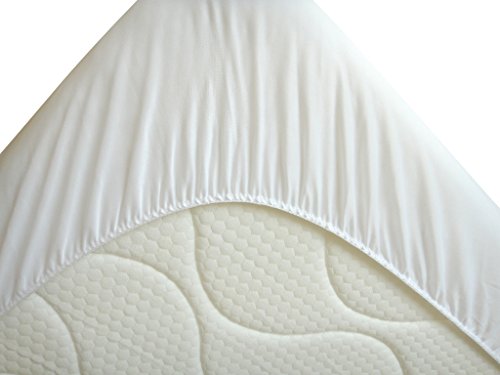 Ebitop Matratzenschoner, Matratzen EBMS90.30, Wasserdichte, Matratzenschoner, Nässeschutz, Matratzen-Spannauflage, Maratzenauflage, Unterlage, wasserdicht, Größe: 90×200+30cm Farbe: Weiß - 6