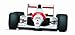 Produktbild McLaren Honda MP4/6 Early Type San Marino GP 1991 (Model Car) (japan import)