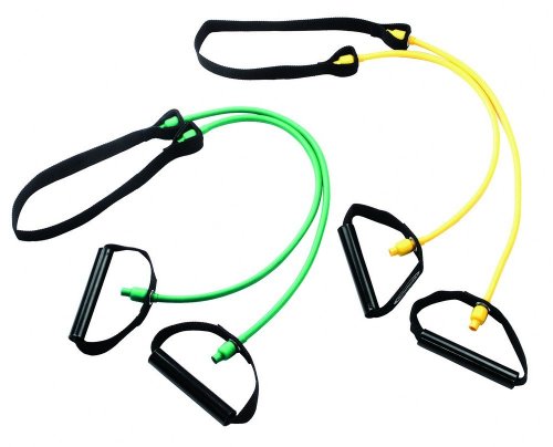 Preisvergleich Produktbild DITTMANN Step Tube Fitness Expander Gymnastikband Band gelb leicht