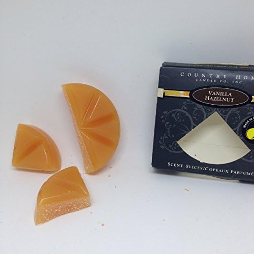Country Home Scent Slices/ Copeaux Parfumes (Vanilla Hazelnut) For Oil Burners