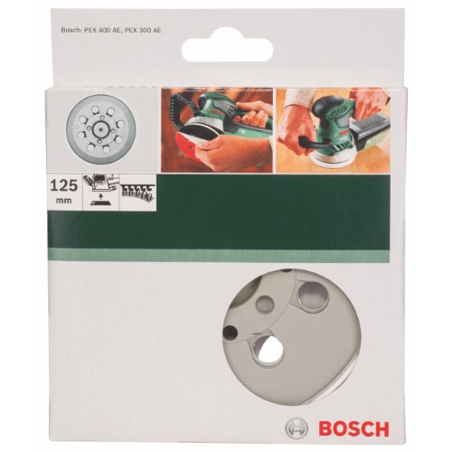 Bosch DIY Schleifteller (für Exzenterschleifer PEX 300/400 AE, Ø 125 mm, weich, mit Klettsystem) - 2