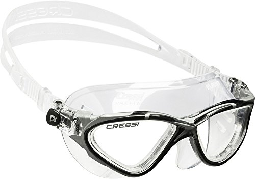 Cressi Planet Swim Goggles with Long Lasting Anti Fog Technology for Women and Men-Made in Italy