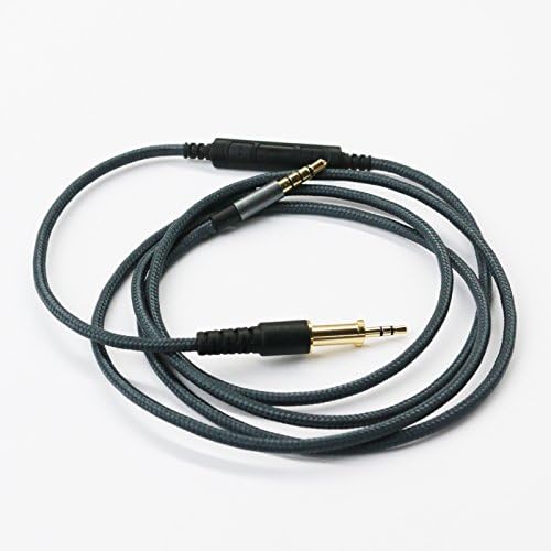 Future Win 1.2m 3.9ft New Replacememt Cable with Remote &amp; Mic for apple iphone itouch ipad and Most of Android phone to AKG K450 K451 K452 K480 Q460 Headphones