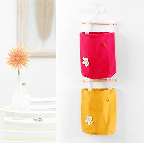 Starsglowing 5er Set Hängeorganizer Utensilientasche Wand Aufbewahrungstasche Hängetasche Aufbewahrungsbeutel (Bunt) - 7