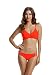 Produktbild Zeraca Damen Strap Side Bikinihosen Racerback Bikini Badeanzüge M Euro 40 Coral Braze