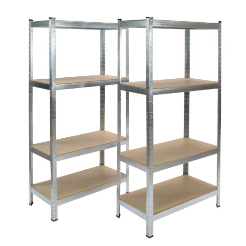 DEMA Steckregal "Twin" 8 Böden je 65 kg 160x160x40 cm