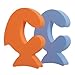 Dreambaby Fish Door Stoppers (Pack Of 2, Orange and Blue)