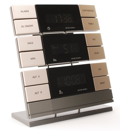 Jacob Jensen Quartzwecker - 2