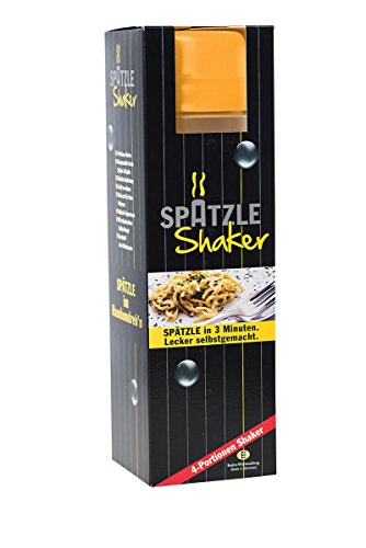 4-Portionen-Spätzle-Shaker in orange - 3